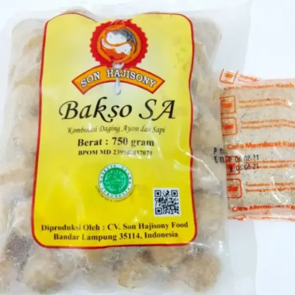Bakso Sony SA (Sapi Ayam) - 750gr